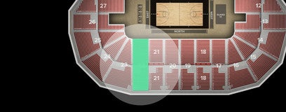Seat view from Lower