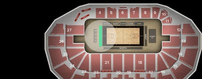 Seat view from Courtside
