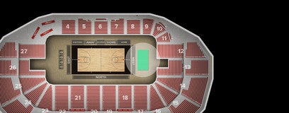 Seat view from Courtside