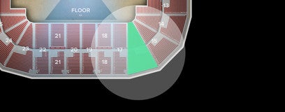 Seat view from Section