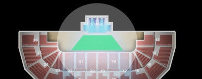 Seat view from FLOOR