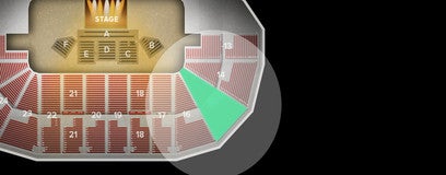 Seat view from Section