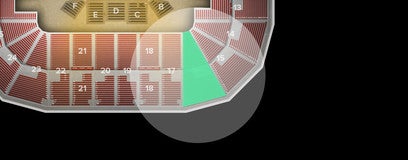 Seat view from Section