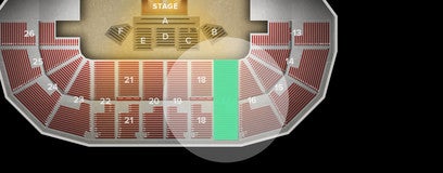 Seat view from Section
