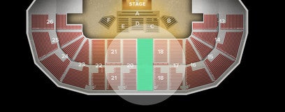 Seat view from Section