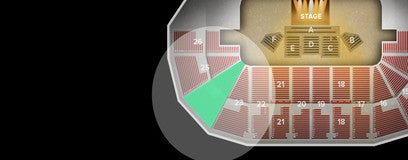 Seat view from Section