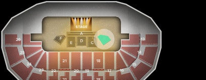 Seat view from Floor