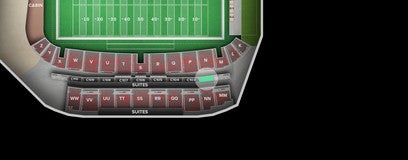 Seat view from Club