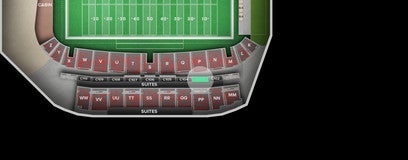 Seat view from Club