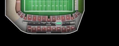 Seat view from Club