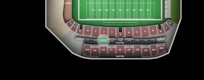 Seat view from Club