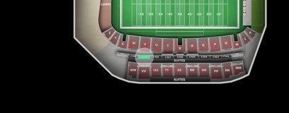 Seat view from Club