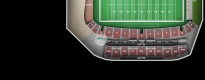 Seat view from Club