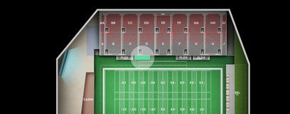 Seat view from Field