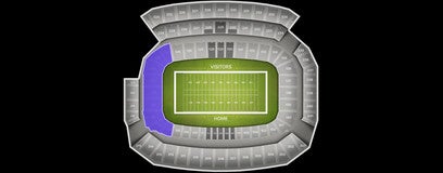 Seat view from Lower Endzone