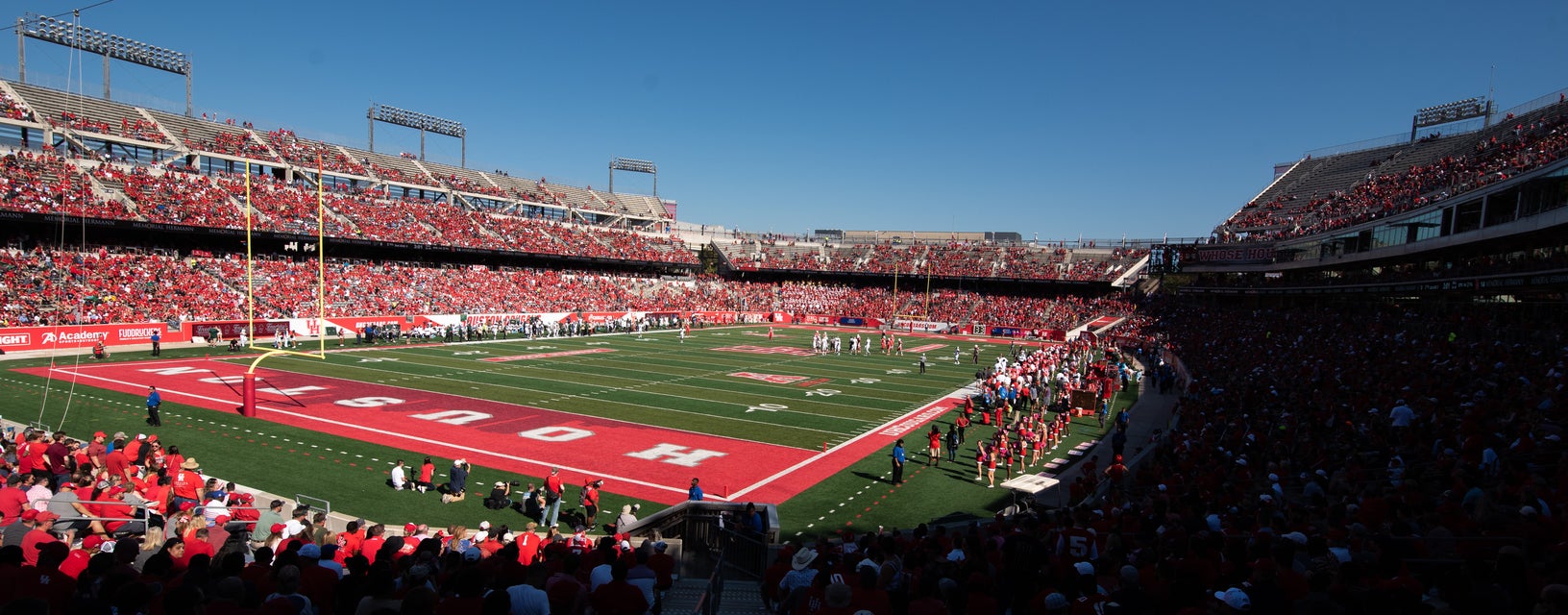 Seat view from Lower End Zone Bleacher