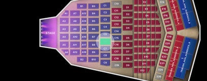 Seat view from Section