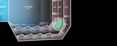 Seat view from Tier C