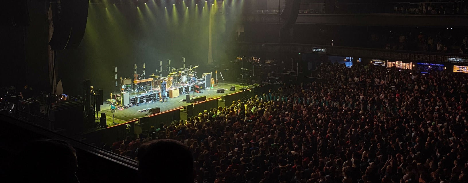 Seat view from Balcony West