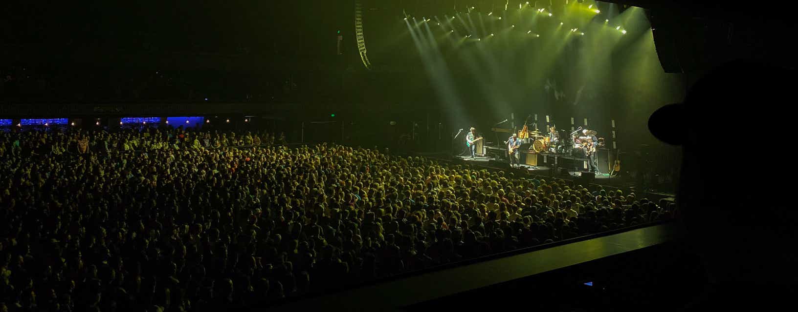 Seat view from Club East Standing