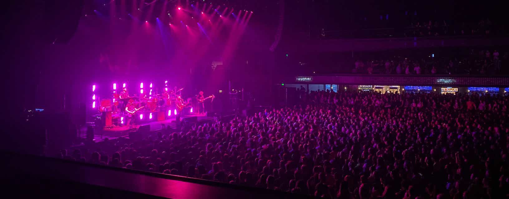 Seat view from Club West Standing