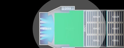 Seat view from Floor