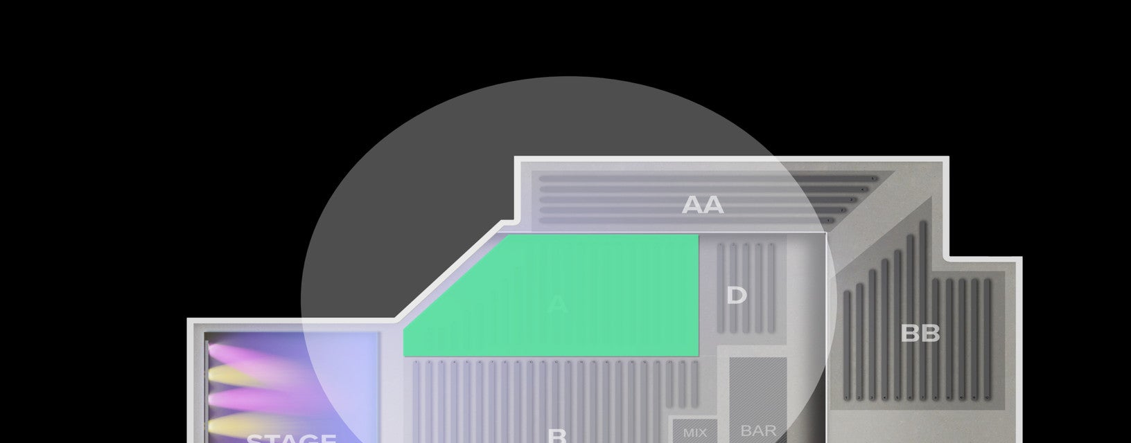 Seat view from Floor