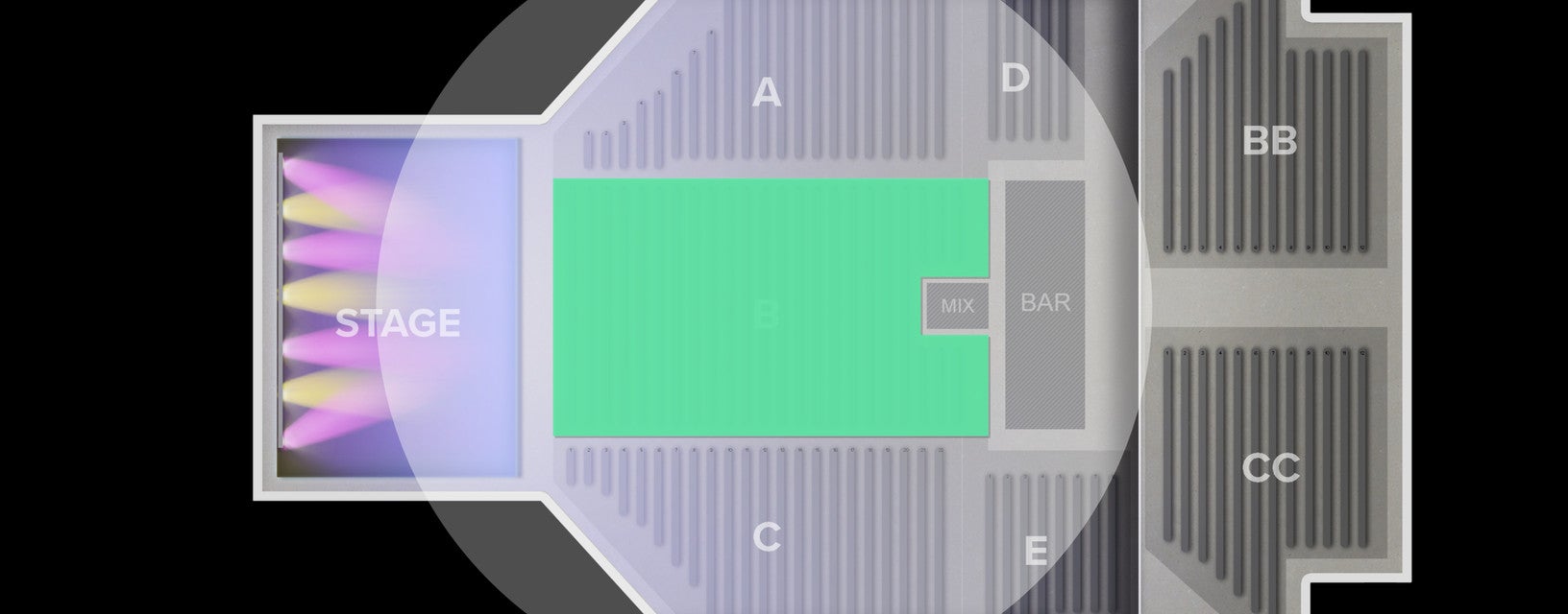 Seat view from Floor