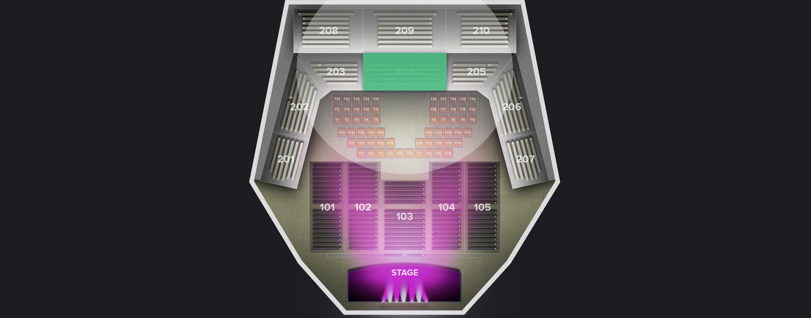 Seat view from Balcony