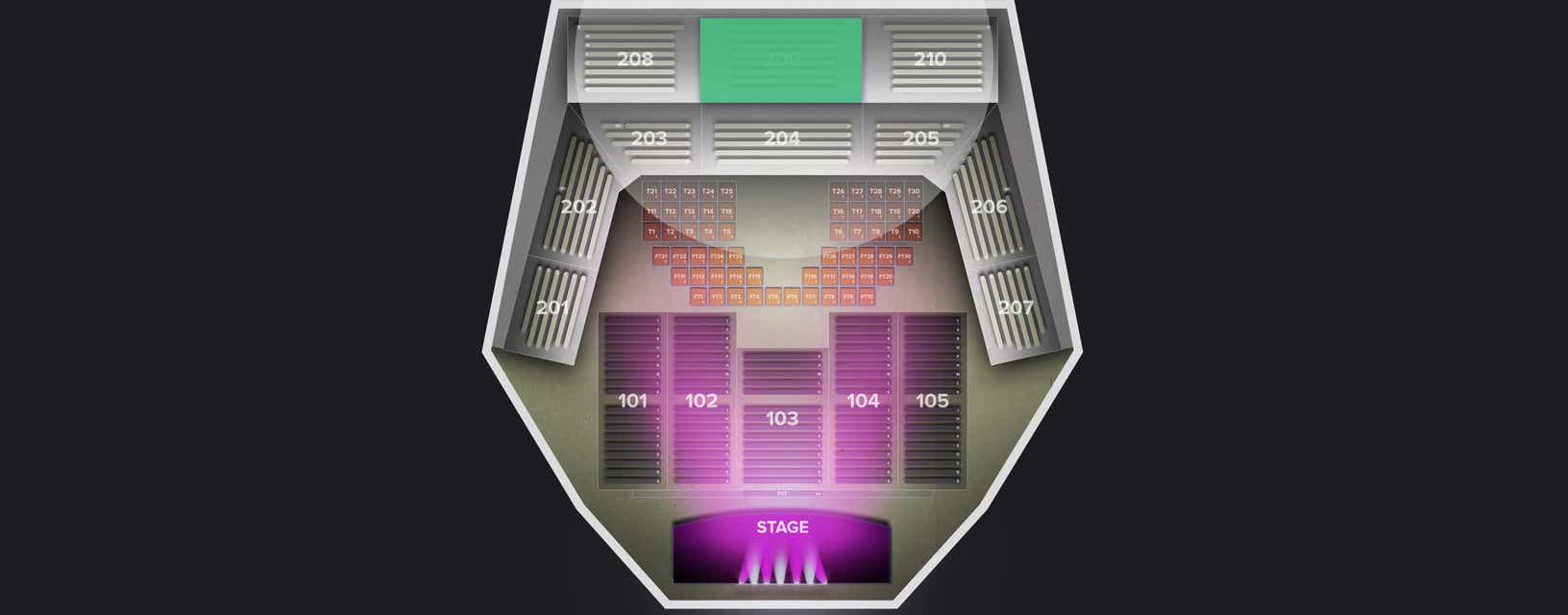 Seat view from Balcony