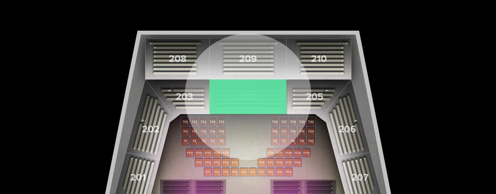 Seat view from Balcony