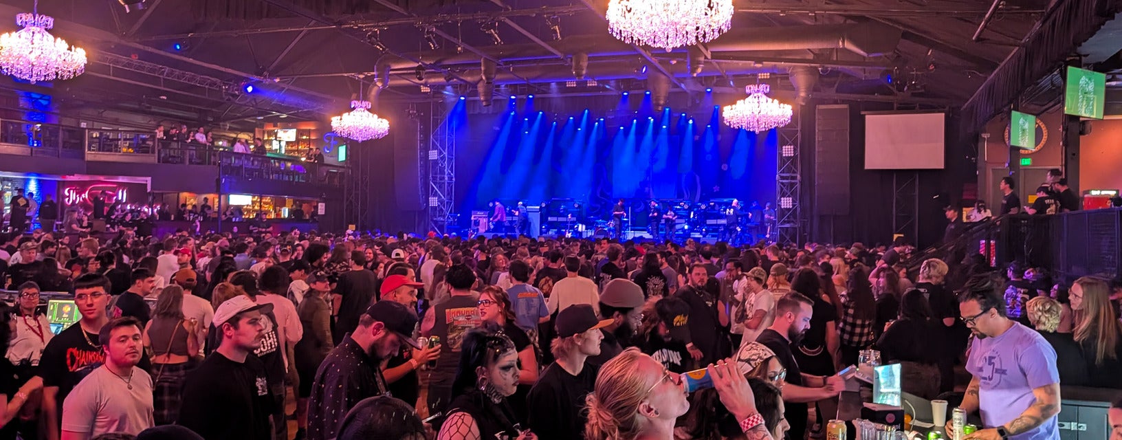 Seat view from General Admission