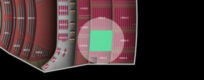 Seat view from Lower Balcony