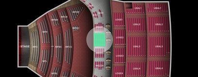 Seat view from Mezzanine