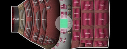 Seat view from Mezzanine