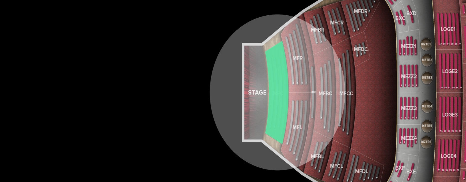 Seat view from Main Floor