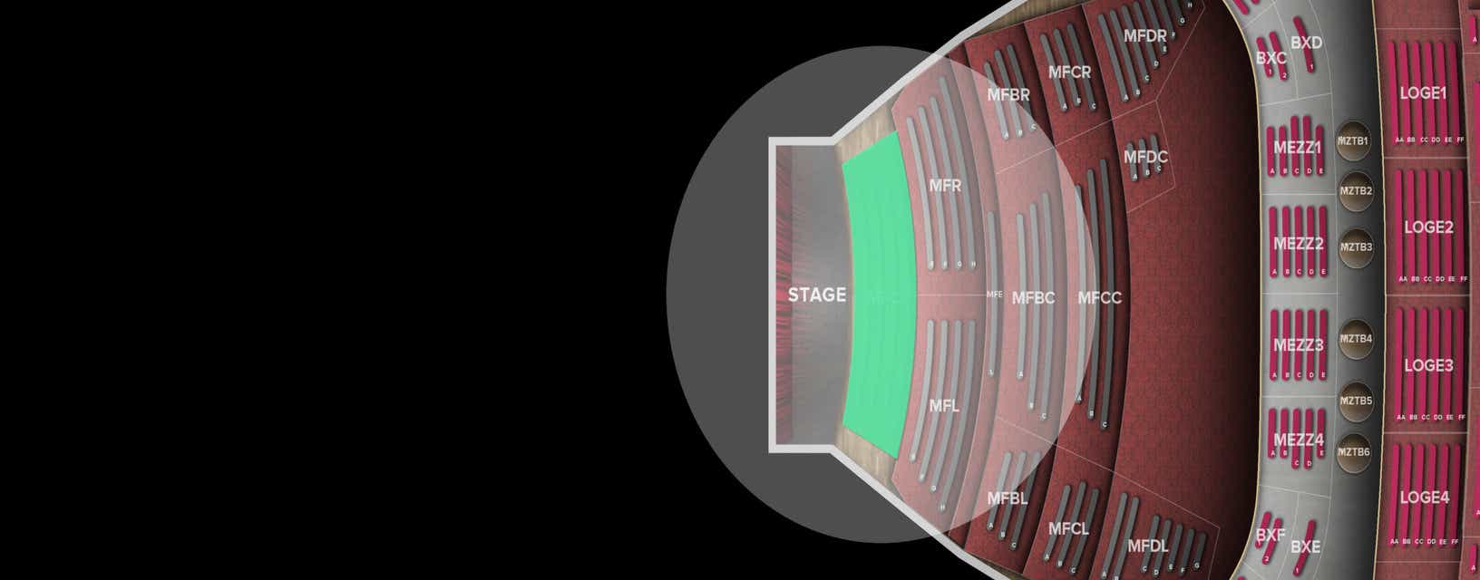 Seat view from Main Floor