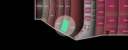 Seat view from Main Floor