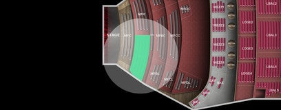 Seat view from Main Floor