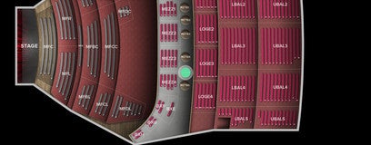 Seat view from Section