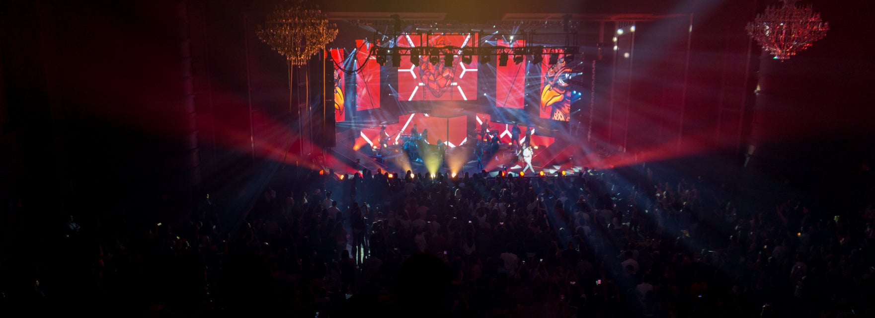 Seat view from Mezzanine Center