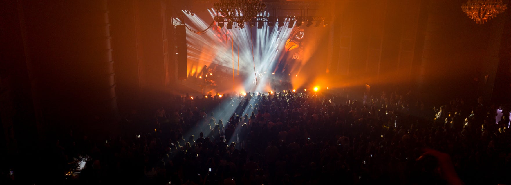 Seat view from Mezzanine Left