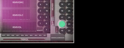 Seat view from Upper