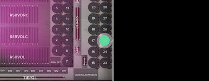 Seat view from Upper