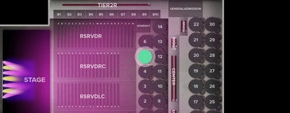 Seat view from Lower