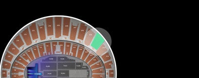 Seat view from Upper