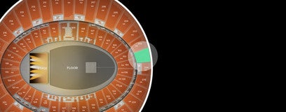 Seat view from Upper