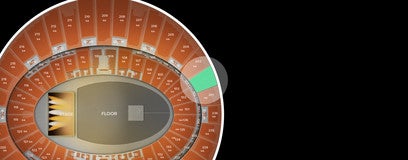 Seat view from Upper