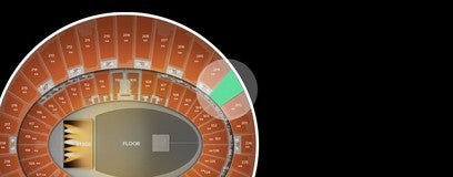 Seat view from Upper