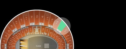 Seat view from Upper